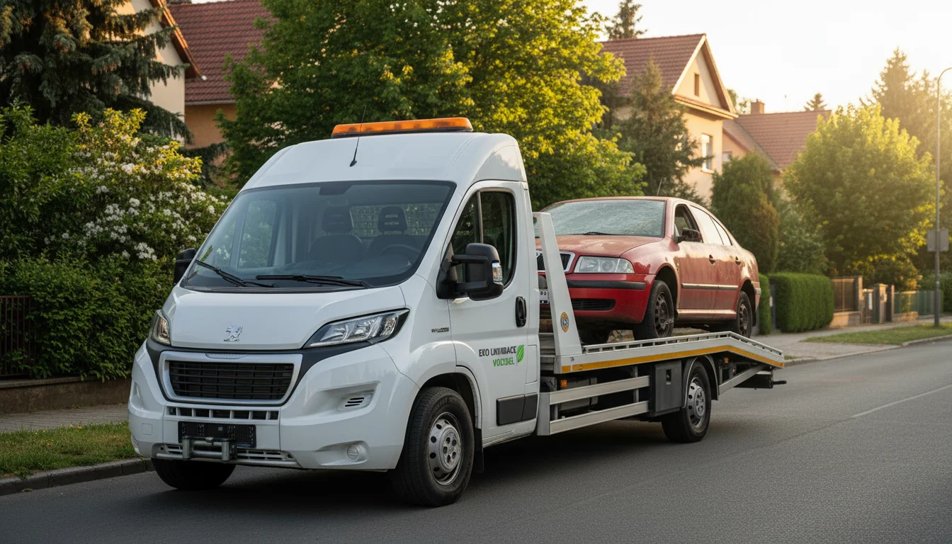Ekologická likvidace vozidel Šluknov
